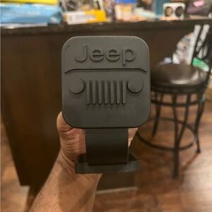 Jeep Black Hitch Receiver Plug
